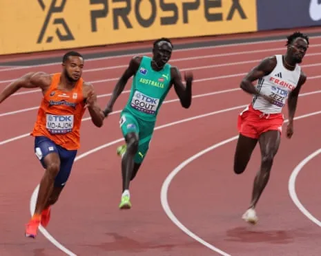 Gout Eliminated Following Fourth-Position Result in Heats